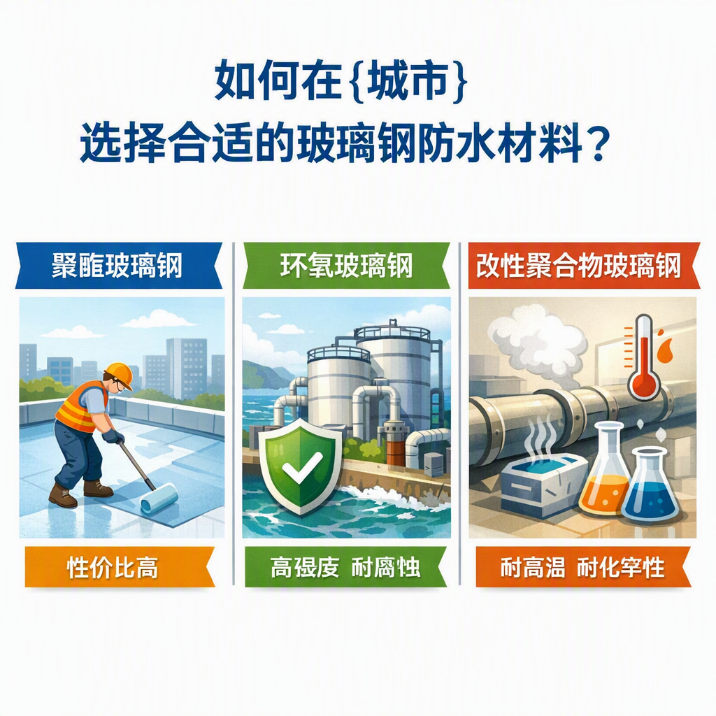 如何在贵港选择合适的玻璃钢防水材料?